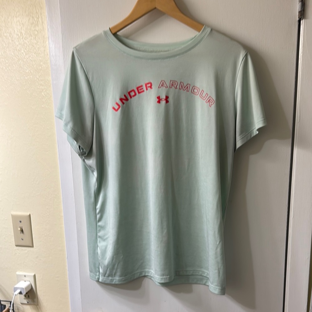 Under Armour Light Green T-Shirt